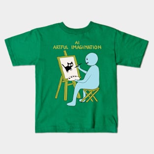 AI (Artful Imagination) Kids T-Shirt